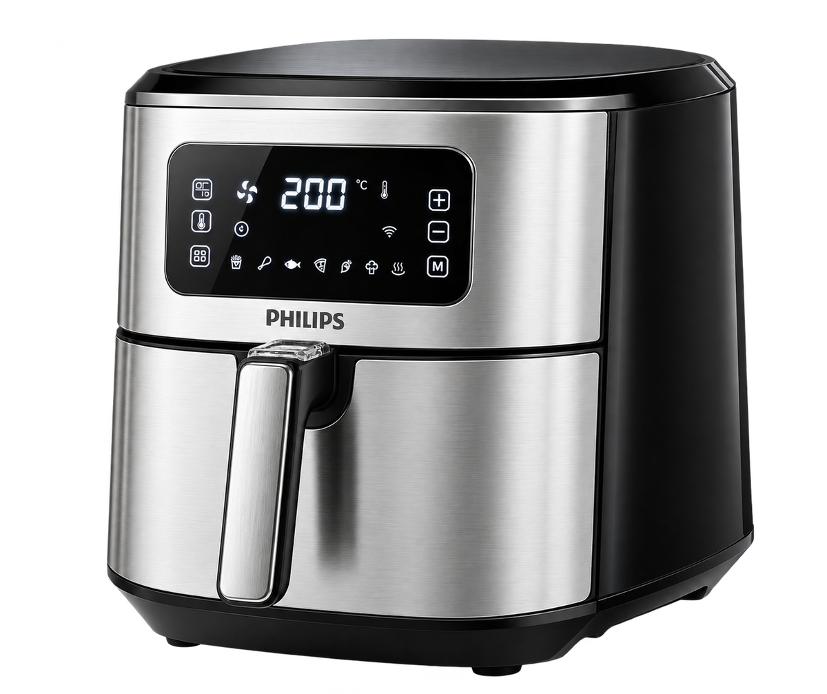 Philips 10 Liter Digital Air Fryer With Double Element ( Special Edition Model )