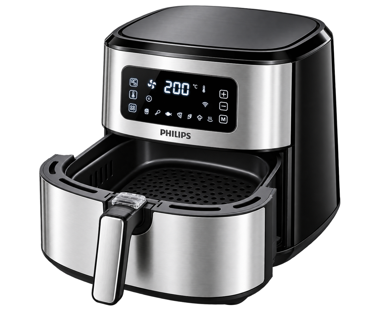 Philips 10 Liter Digital Air Fryer With Double Element ( Special Edition Model )