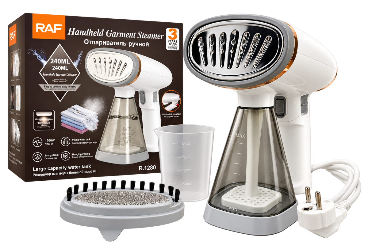 RAF Handheld Garment Steamer | Portable Steam iron | R.1326