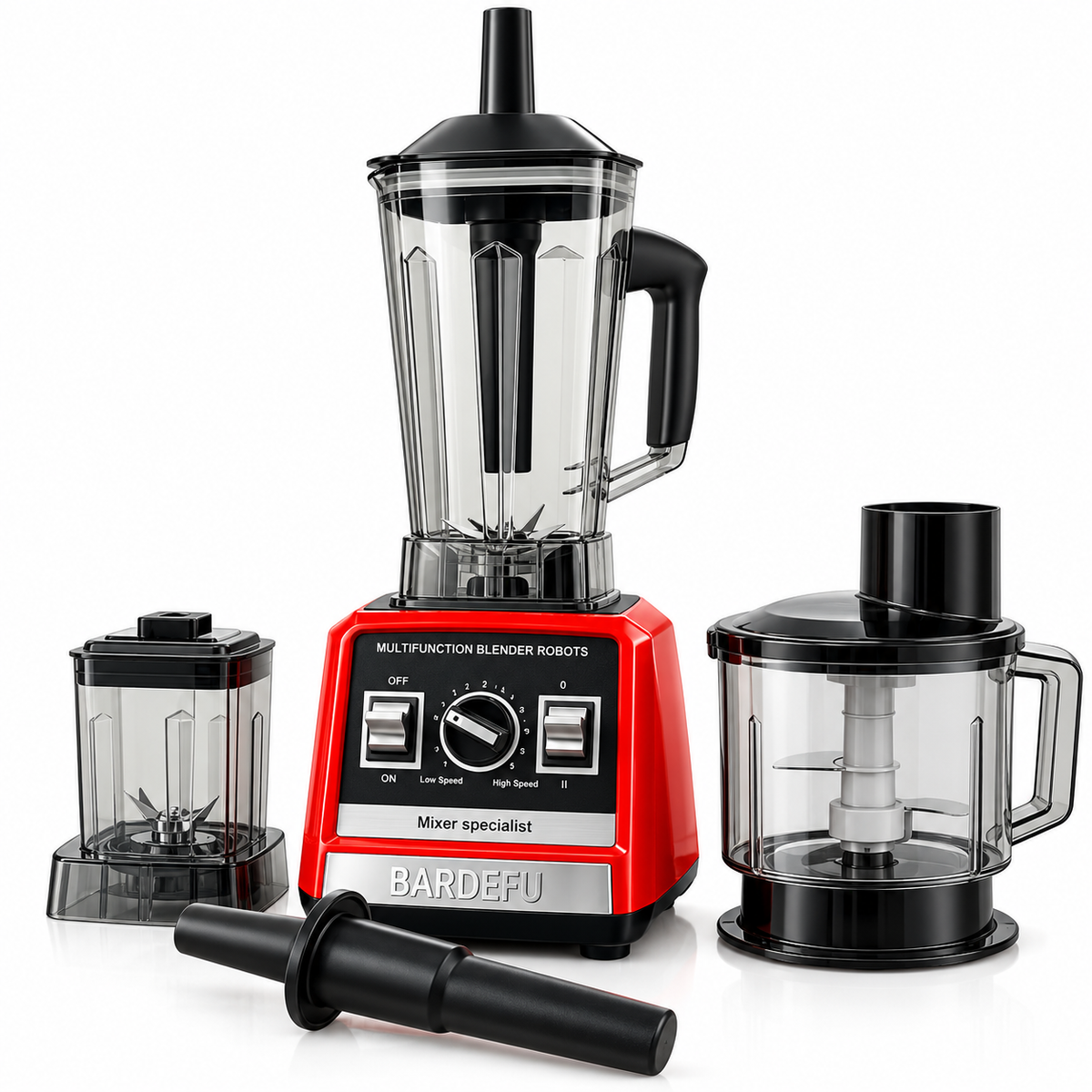 Electric Blender | 3-in-1 | Blender, Chopper & Grinder